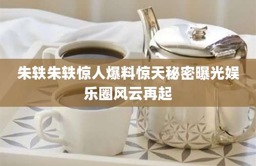 朱轶朱轶惊人爆料惊天秘密曝光娱乐圈风云再起